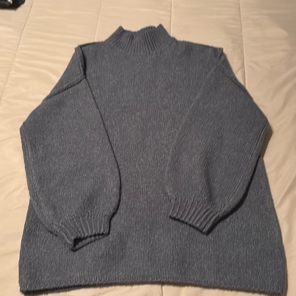 BTFBM mock turtleneck  long sleeve sweater sz M - Picture 1 of 7